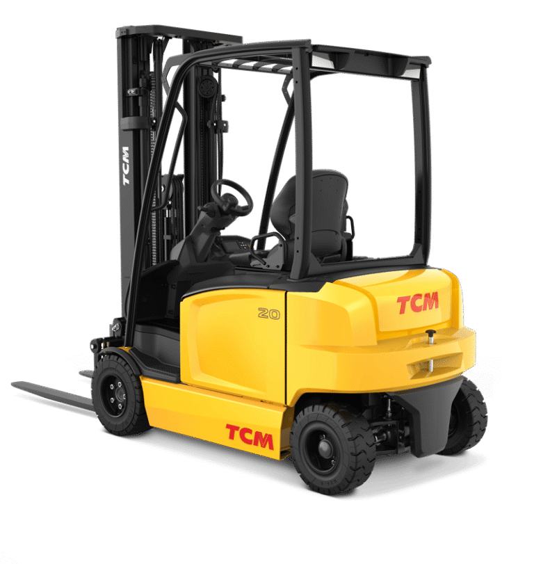 TCM FB/FTB 3 & 4-Wheel Electric Counterbalance Forklift 1.4 – 2 Ton